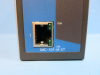 Moxa IMC-101-M-ST Industrial Media Converter IMC101MST 100M Ethernet Fiber (NP2005-142)