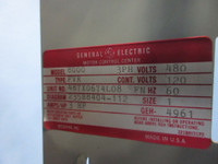 General Electric GE 8000 Size 1 Reversing Starter 7 Amp Breaker 24" MCC Bucket (TK4191-62)