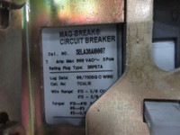 General Electric GE 8000 24" Reversing Size 1 Starter 7 Amp Breaker MCC Bucket (TK4223-7)