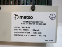 Valmet Metso Automation IOP116-4W 064594 Output Driver Module Rev A/A 064314 K1 (NP2086-2)