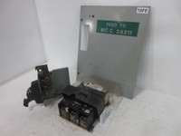 GE 8000 Series 250A Main Breaker Type MCC 24" Feeder Bucket General Electric (TK4282-2)