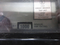 GE 8000 Size 6 Starter 1000 Amp Breaker 66" MCC FVNR Bucket General Electric Sz6 (TK4286-1)