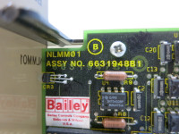 Bailey NLMM01 Logic Master Module 6631948B1 PLC ABB NLMM-01 NLMMO1 Network 90 (NP2114-1)