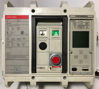 Siemens SBH2008 800A Circuit Breaker w/ 600A Plug & Aux 3P 480/600V SBH 800 Amp (EM3073-1)