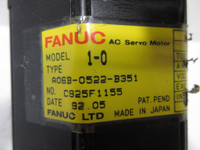 Fanuc A06B-0522-B351 2000 RPM 3PH AC Servo Motor 2.9A Pulsecoder A290-0521-V581 (TK4319-1)