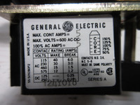 General Electric CR124Y0Y8 Magnetic Relay Coil 55-509270G029 5 Amp 600V (TK4343-3)