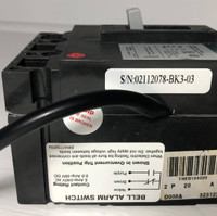 NEW GE THED124020WL 20A Circuit Breaker w Bell Alarm 20 Amp General Electric NIB (EM3098-2)