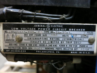 General Electric AK-2A-25-1 600A Motor Operated LI Air Breaker 125VDC GE 2 A EO (PM2893-2)