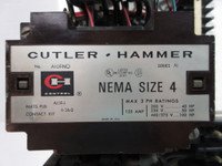Cutler-Hammer F10 Unitrol 600V Size 4 Starter 150A Breaker Type 24" MCC Bucket (TK4406-2)
