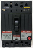 GE TEML34030 30A Mag-Break Circuit Breaker 480 VAC 3P 30 Amp General Electric (EM3229-2)