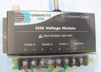 Dranetz BMI DataNode Series 5500 Model 5530T 5536 Voltage Module Data Node (EBI1196-6)