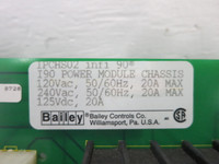 Bailey IPCHS02 I90 Power Module Chassis Board 6641175K2 6643187A1 infi90 ABB (DW1298-1)