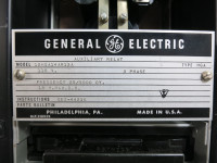 General Electric 12HGA14AR12A Auxiliary Relay GE 115V 3PH 25/5000 CY. Type HGA (TK4598-1)