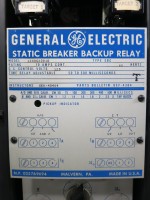 General Electric 12SBC23B1D Static Breaker Backup Relay 10 Amp Type SBC 125-Vdc (TK4602-9)