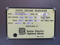 Basler Electric Static Voltage Regulator SR8A2B10B3AX SVR Module 120V 9060200126 (NP2175-1)