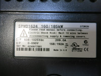 Emerson SPMD1624 160kW/185kW 168A/192A Unidrive VS Drive Control Techniques (PM2916-4)