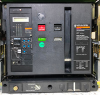 Merlin Gerin MP08H1 800A MasterPact LSI Circuit Breaker in Cradle 400 Amp Plug (EM3351-1)