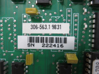 Unico 308225 Rev. 5 Parallel Input / Output Interface Module Board 306-563.1 (TK4733-1)