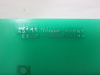 Exide 118302419-A A5A11 Diode Array Board Card 101072406 Rev B (TK4811-2)