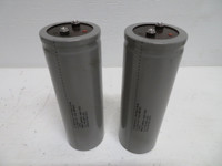 Lot of 2 Cornell Dubilier 12-791985-00 Capacitor 12000 uF 350 W VDC 400 VDC Gray (NP2285-25)