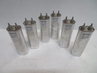 Lot of 6 Ronken 86C83136K50 Capacitor 12-749361-10A 13 MF 1200 Vp 14-25 (NP2282-4)