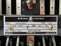 General Electric 12HFA73K1A Relay Type HFA GE 125V- DC GE 12HFA-73K1A (NP2306-1)