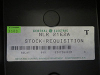 General Electric 12NLR21E2A Reclosing Relay GE 12NLR 21E2A 125 V DC (NP2312-7)