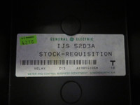 General Electric 12IJS52D3A Synchronism Check Relay IJS 52D3A GE 60Hz (NP2339-2)