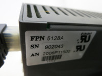 Motorola F6985A 6 Slot Rack Chassis PLC Module w/ FPN5128A Power Supply FRN5547A (DW1611-1)