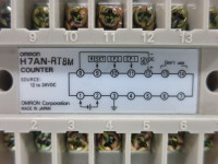 Omron H7AN-RT8M Digital Countrer Module 12 to 24 VDC (TK5277-1)