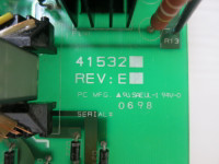 Toshiba 41532 Rev E Drive Control Board PLC Card (TK5332-1)