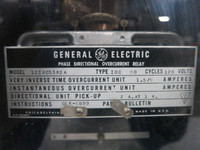 GE 12IBC53K2A Phase Directional Overcurrent Relay Type IBC 120V General Electric (DW1763-3)