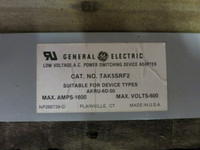 General Electric A.C Power Switch TAK5SRF2 1600 Amp Device Adapter DO Chassis GE (GA0048-2)