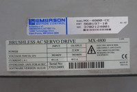 Emerson MX-4800-CE Brushless AC Servo Drive 22kW 48A ControlPLC 960197-10 MX4800 (PM3062-1)