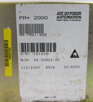 AEG Schneider MM-PMA1-400 Servo Drive 92-00688-01 PA-0601-000 Modicon 110/230V (GA0121-1)
