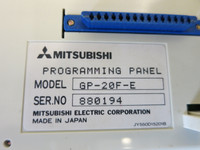 Mitsubishi GP-20F-E Programming Panel Unit JY550D15201B (GA0140-1)