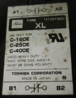 Toshiba C-250E Size 5 Magnetic Contactor 270 Amp 120V Coil 600 Vac 200 HP Sz5 (GA0190-1)
