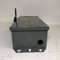 CH Westinghouse DFDN100 100A Type 12K Enclosure 100 Amp Breaker EHD3100 480/600V (EM3998-1)