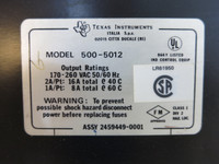 Texas Instruments 500-5012 Output 220 VAC 5005012 Siemens TI (DW2782-1)
