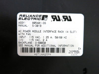 Reliance 805401-3S 4 Slot Rack Automax Distributed Power Module Interface PLC (DW2874-7)