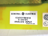 GE Fanuc IC600YB841A Analog Input Module Series Six PLC Board IC600YB841 (DW2980-1)