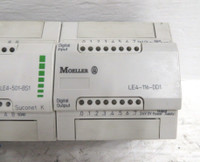 Moeller PS4-201-MM1 + LE4-501-BS1 + LE4-116-DD1 Compact PLC Controller Expansion (DW3142-7)