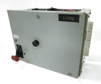 GE 8000 30A Fusible Size 1 Starter 12" FVNR MCC Bucket CR206C0 30 Amp Sz1 12 in (DW3283-5)