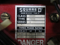 Square D 8660-MHO22 Solid State Reduced Voltage Starter 150 HP 8660MHO22 PH22 (DW3290-1)