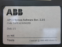 ABB APC2 System Drive Tools Software AMT2 Function Blocks FCB Type Circuits APC (DW3322-2)