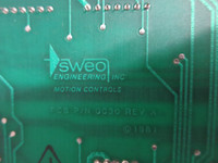 Sweo Engineering PCB 0030 Rev A Power PLC Drive Board Motion Controls 0028-175-1 (GA0627-1)