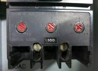 Westinghouse SKB 250A Circuit Breaker Enclosure 600V w/ 100A Breaker JB3100W (GA0647-1)