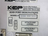 KEP ZOIDGE-9030-MS311 Zoid Operator Interface Control Panel Keypad PLC (DW3476-1)