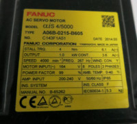 New Fanuc AiS 4/5000 A06B-0215-B605 4000 RPM AC Servo Motor Pulsecoder aiAR128 (GA0705-3)