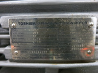 Toshiba ECM-DBK8 EC Motor 7.5 HP 3PH 460V 1620-120 Torque 29 EC1628 (DW3612-1)